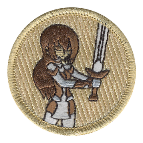 Valkyrie Scout Patrol Patch - embroidered 2 inch round