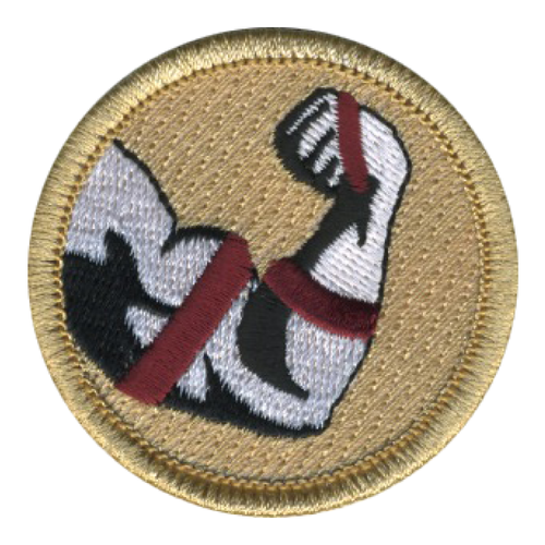 Juggernaut Scout Patrol Patch - embroidered 2 inch round