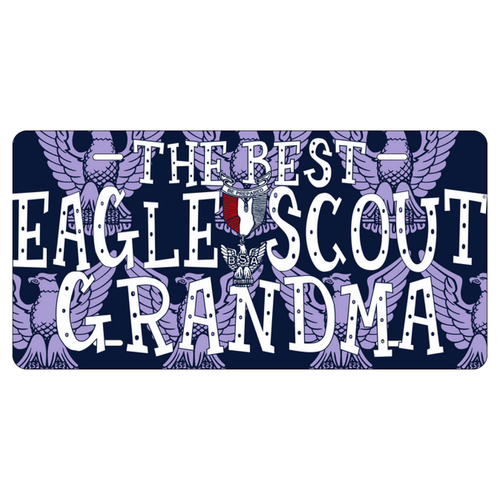 Eagle Scout License Plate Eagle Scout The Best Grandmother