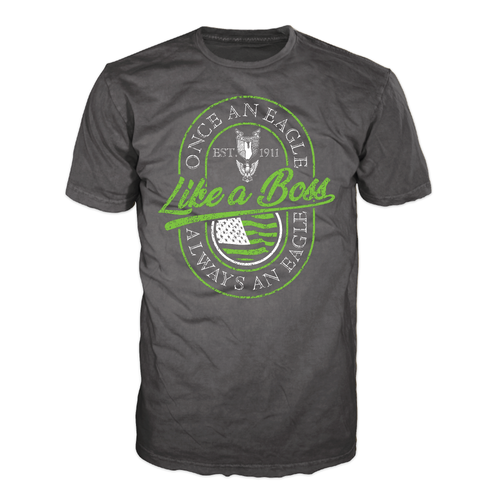Eagle Scout Graphic Tee With Like A Boss Eagle Scout Design SP7507