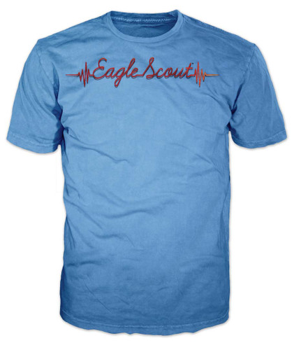 BSA Eagle Scout Graphic Tee With Eagle Scout Heartbeat Design 