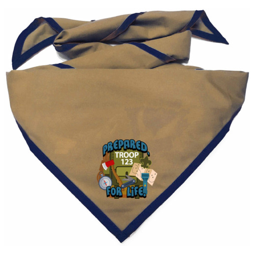 Troop Neckerchief with Scouting America Logo