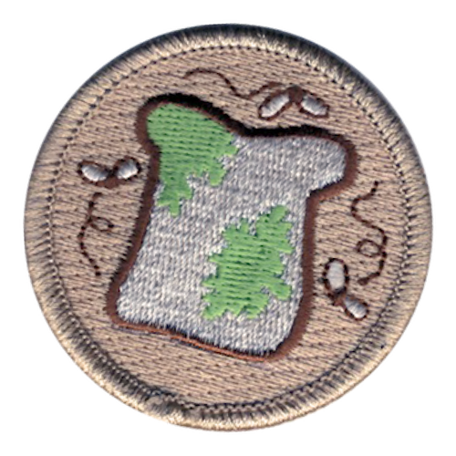 Moldy Bread Scout Patrol Patch - embroidered 2 inch round