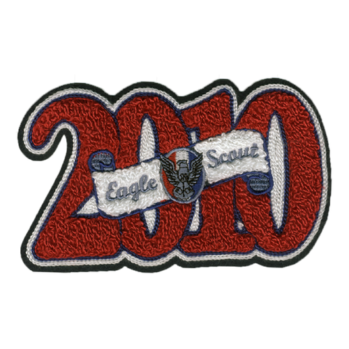BSA Eagle Scout Patch Eagle Scout Year Letterman Jacket Patch
