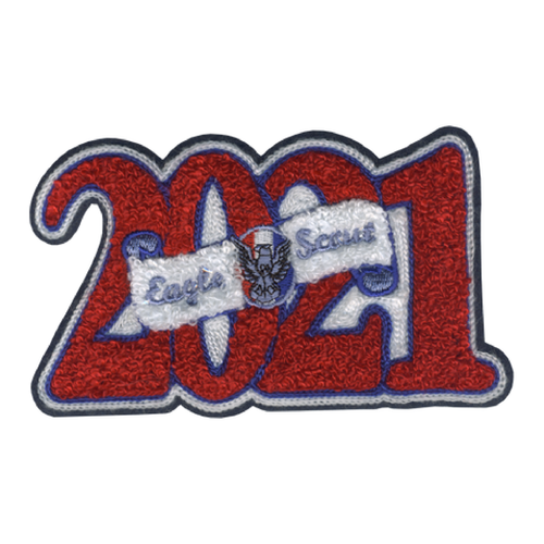 2021 Eagle Scout Letterman Jacket Chenille Patch