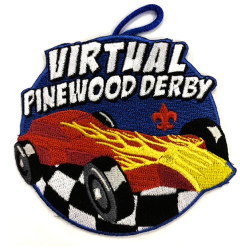 Virtual Pinewood Derby Patch