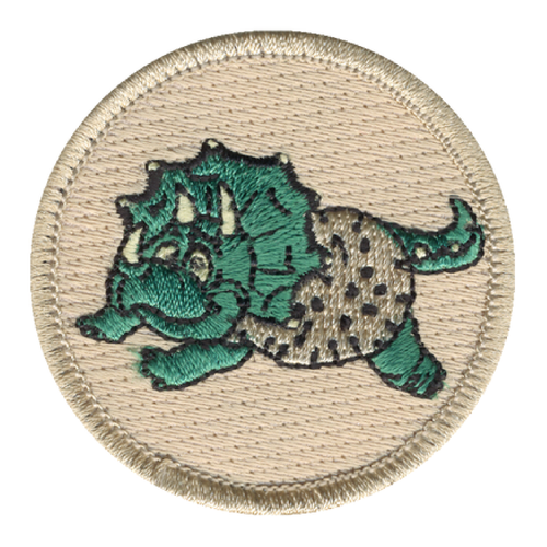 Potato Tritops Patch - embroidered 2 inch round