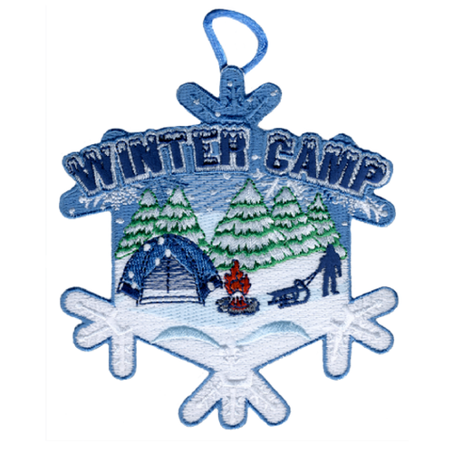 Winter Camp Activity Patch