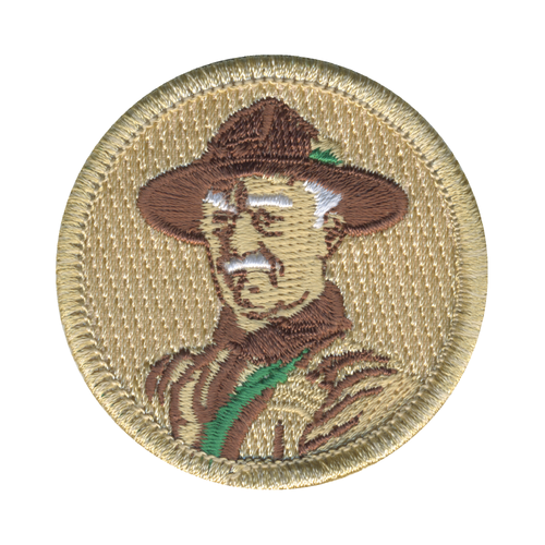 Baden Powell Scout Patrol Patch - embroidered 2 inch round