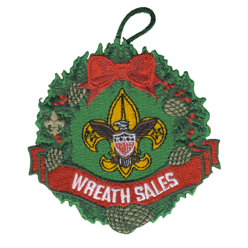 Wreath Sales Activity Patch