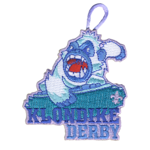 Klondike Derby Activity Patch Yeti Design