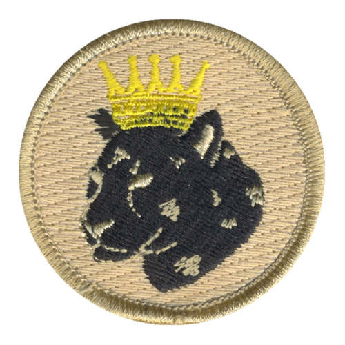 Regal Jaguar Patch - embroidered 2 inch round