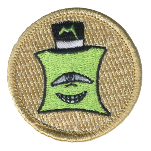 One Eye Monster Patrol Patch - embroidered 2 in round