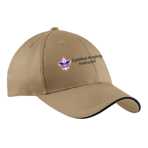 Sandwich Bill Hat- Scouting America Certified Angling Instructor Store