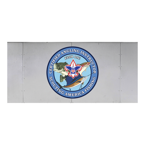 Trailer Graphic - Scouting America Certified Angling Instructor Store