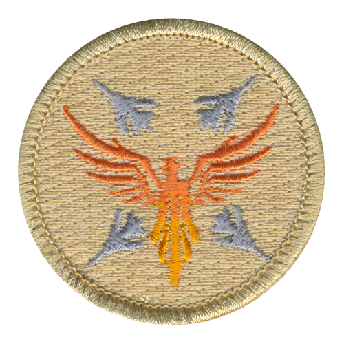 Firebird Patrol Patch - embroidered 2 in round