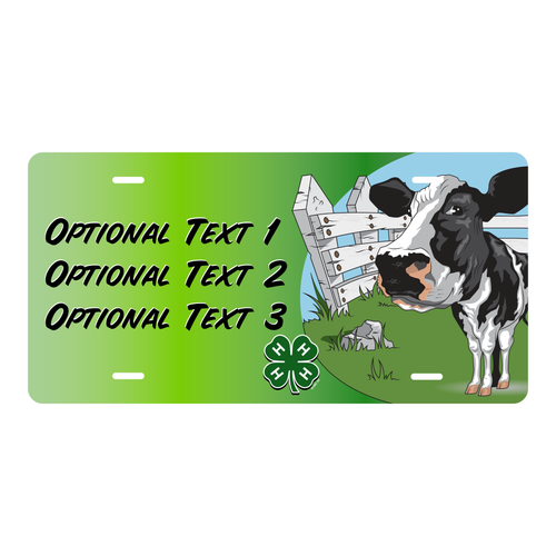 4-H Stall Tag - Fun Farm Animal Design