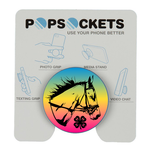 4-H Horse PopSockets Grip and Stand