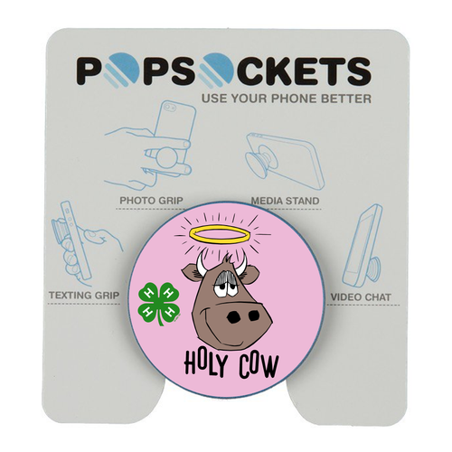 4-H Holy Cow PopSockets Grip and Stand