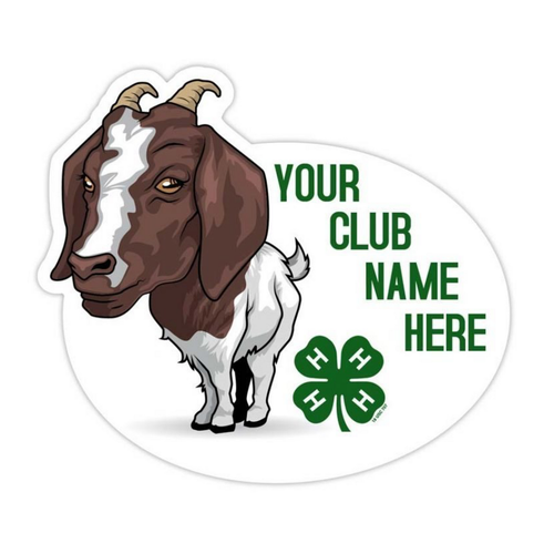 Goat 4-H Sticker