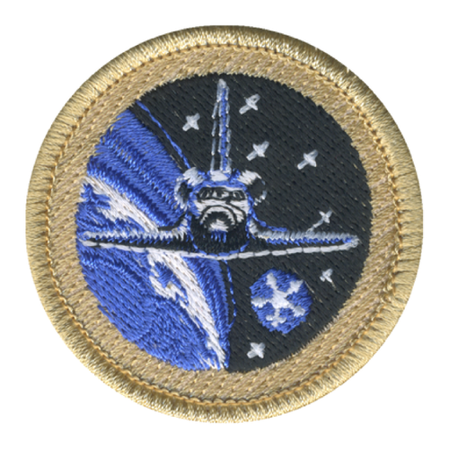 Space Patrol Patch - embroidered 2 in round