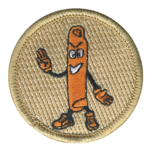 Macaroni Scout Patrol Patch - embroidered 2 in round