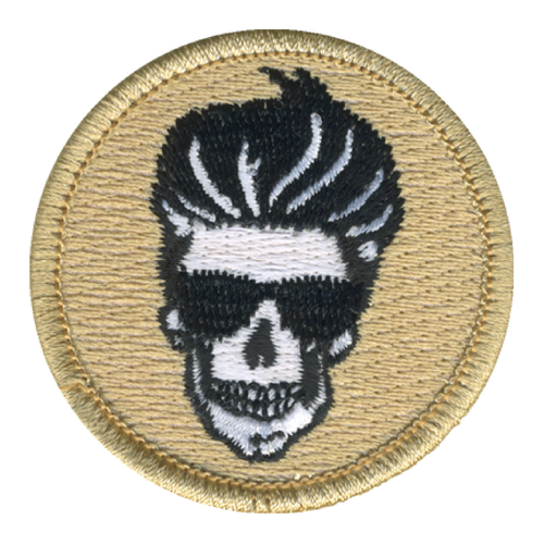 Fresh to Death Patrol Patch - embroidered 2 in round