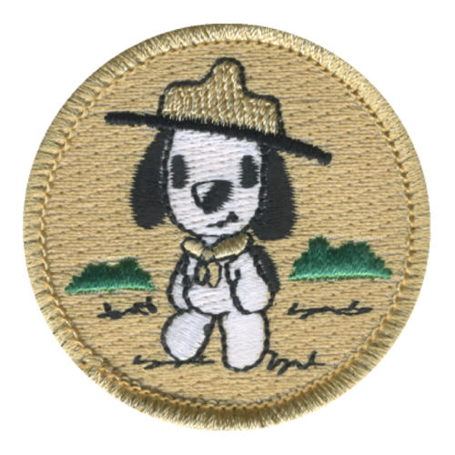 Pup Scout Patrol Patch - embroidered 2 in round