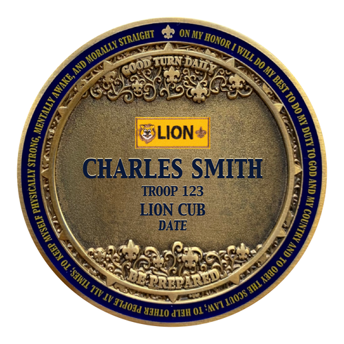 Lion Cub Coin Design Option