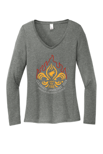 Ladies Extra Soft Long Sleeve T-Shirt - Colorado Jamboree 2024