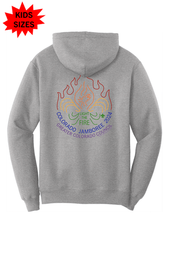 Hoodie Sweatshirt RAINBOW - Colorado Jamboree 2024