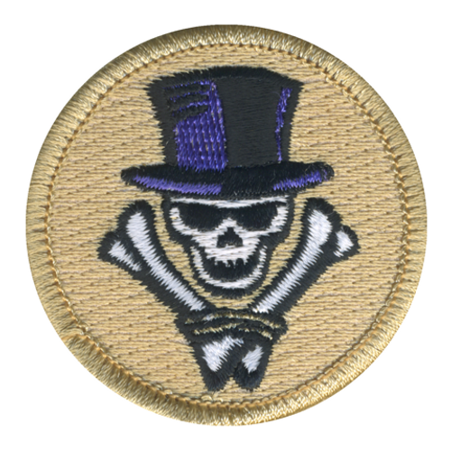 Dr. Voodoo Patrol Patch - embroidered 2 in round