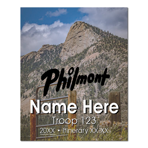 Canvas Print - Custom Philmont Tooth of Time