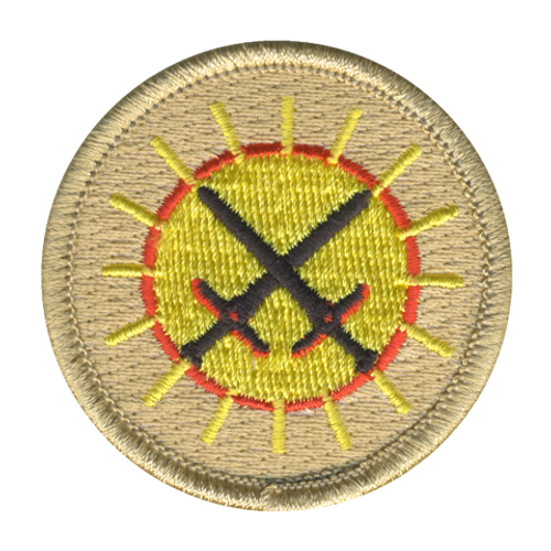 Solar Strikers Patrol Patch - embroidered 2 in round