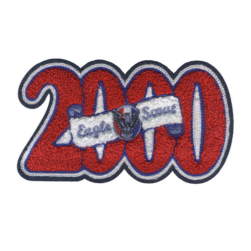 2000 Eagle Scout Letterman Jacket Chenille Patch