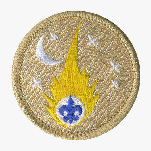 Shooting Stars Patrol Patch - embroidered 2 in round