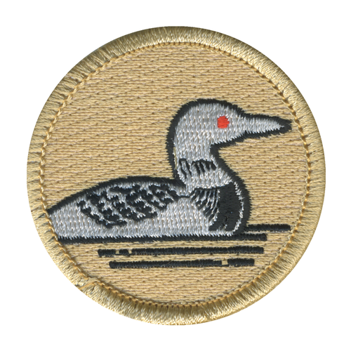 Titanium Loons Patrol Patch - embroidered 2 in round