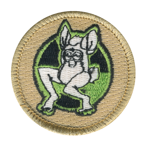 Radioactive Furies Patrol Patch - embroidered 2 in round