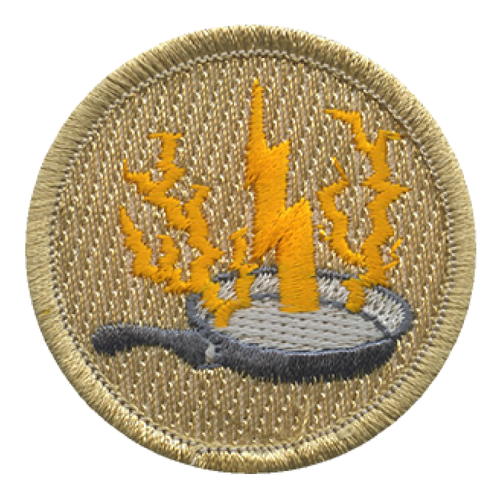 Greased Lightning Scout Patrol Patch - embroidered 2 inch round by ClassB