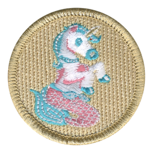 Mermacorn Scout Patrol Patch - embroidered 2 inch round by ClassB