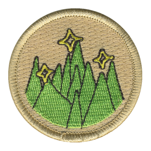 Point Green Grass Patrol Patch - embroidered 2 in round by ClassB