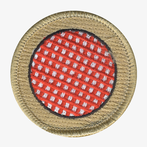 Tablecloth Patrol Patch - embroidered 2 in round by ClassB