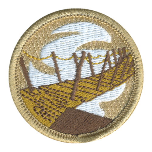 Bridge Patrol Patch - embroidered 2 in round by ClassB