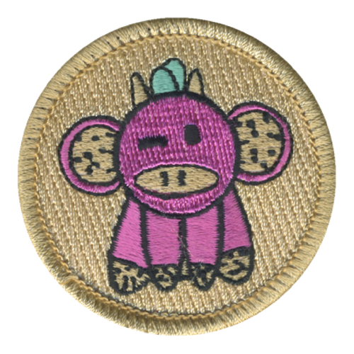 Dragon Fruit Beast Patrol Patch - embroidered 2 in round by ClassB