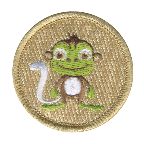 Fronkeyog Patrol Patch - embroidered 2 in round by ClassB