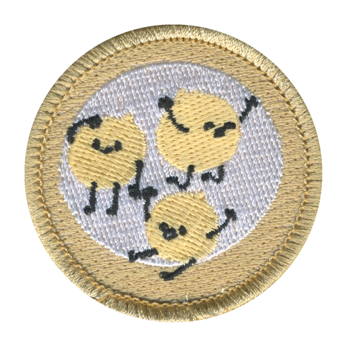 The Chickpeas Patrol Patch - embroidered 2 in round by ClassB