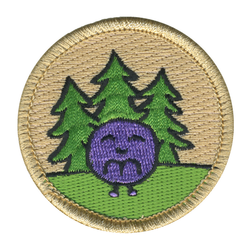 Happy Jelly Bean Patrol Patch - embroidered 2 in round by ClassB