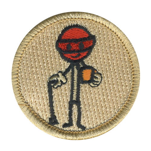 Senior Lollies Patrol Patch - embroidered 2 in round by ClassB