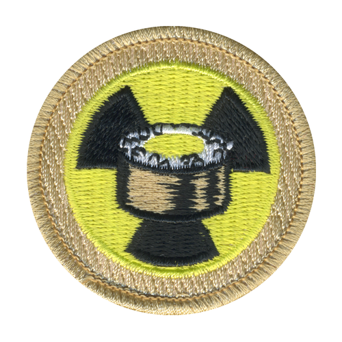 Radioactive Sushi Patrol Patch - embroidered 2 in round by ClassB