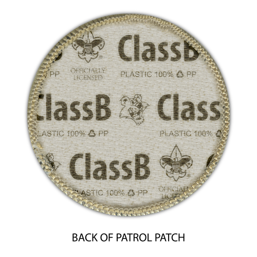 BSA Officially Licensed Patch Plastic Backing by ClassB